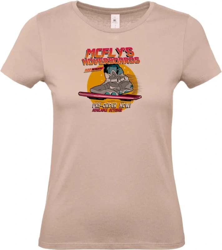 dámské světle ružové tričko Hoverboard
