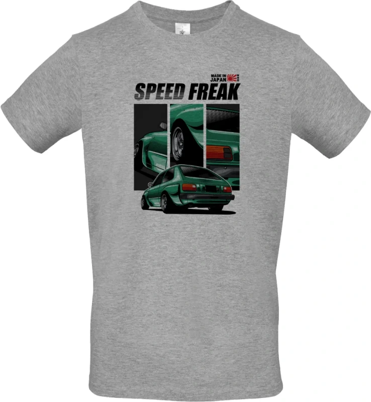 pánské sportovní šedé tričko Drift car 5