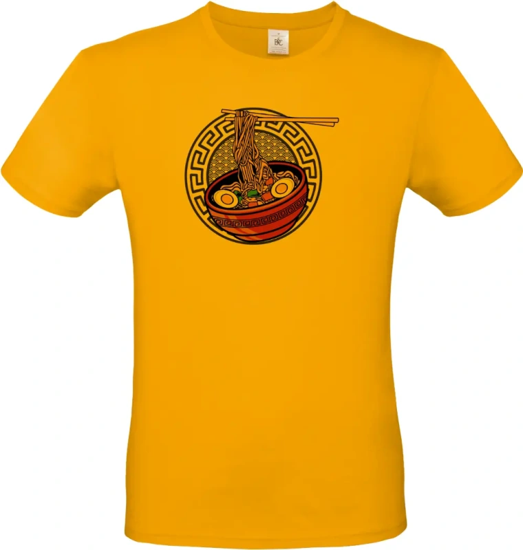 pánské meruňkové tričko No ramen no life