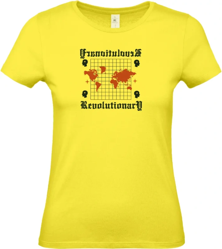 dámské citronové tričko Revolutionary