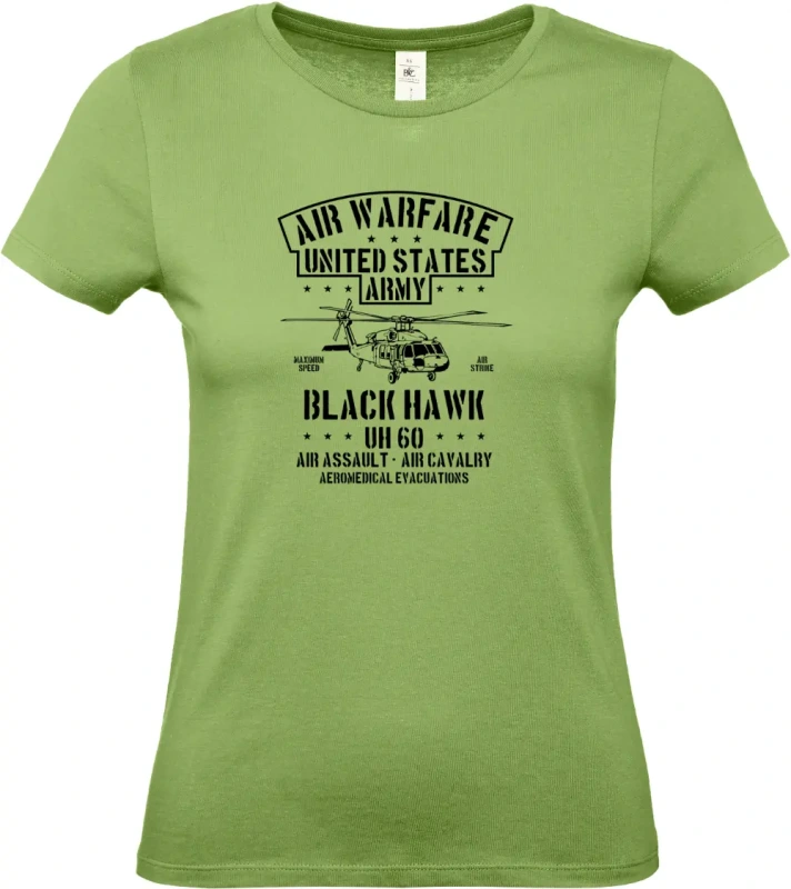 dámské pistáciové tričko Air Warfare
