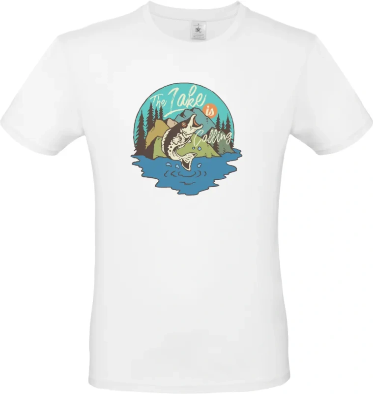 pánské bílé tričko Big Fish