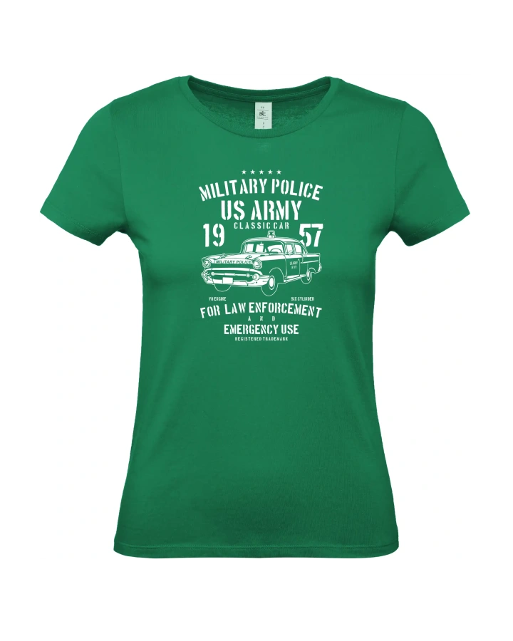 Dámské tričko Army Classic Car