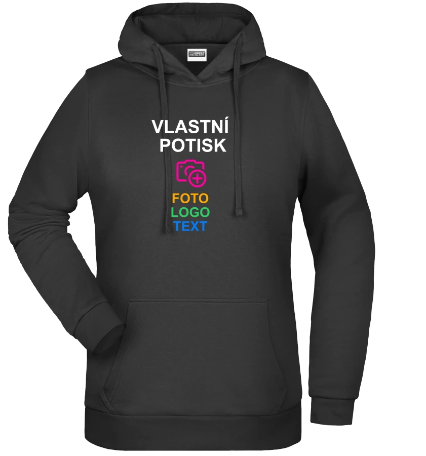 Dámská mikina s kapucí