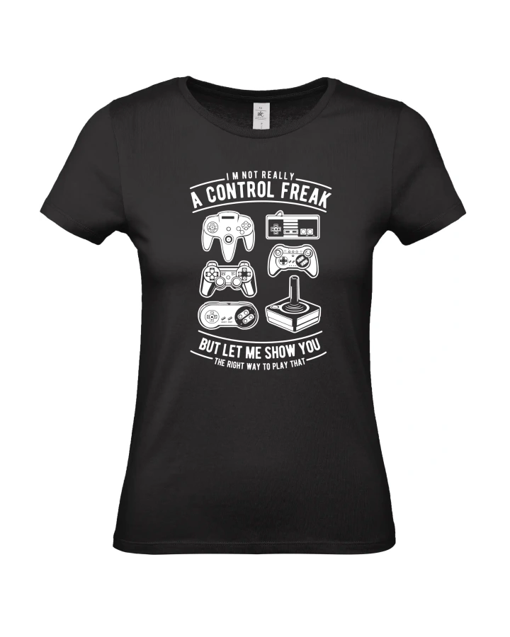 Dámské tričko A Control Freak