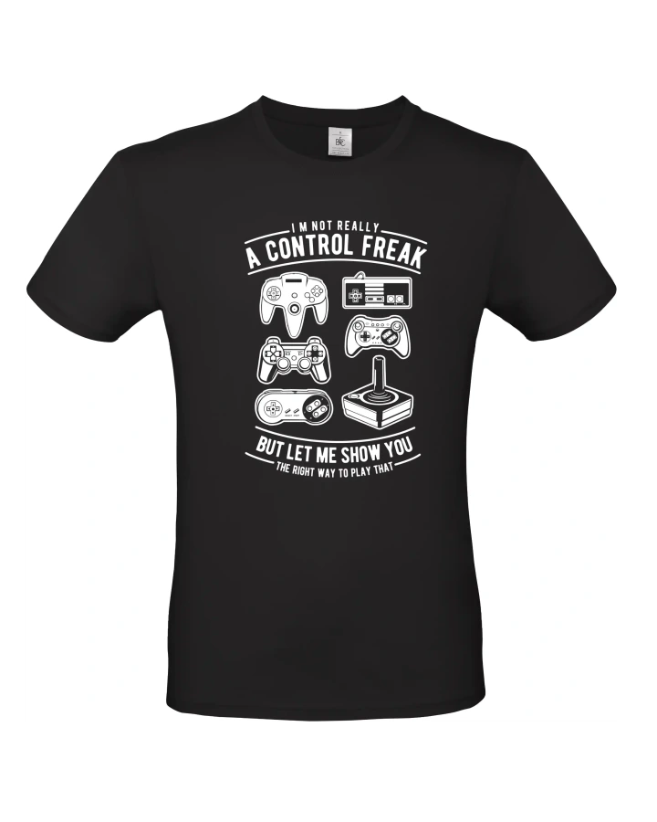 Pánské tričko A Control Freak