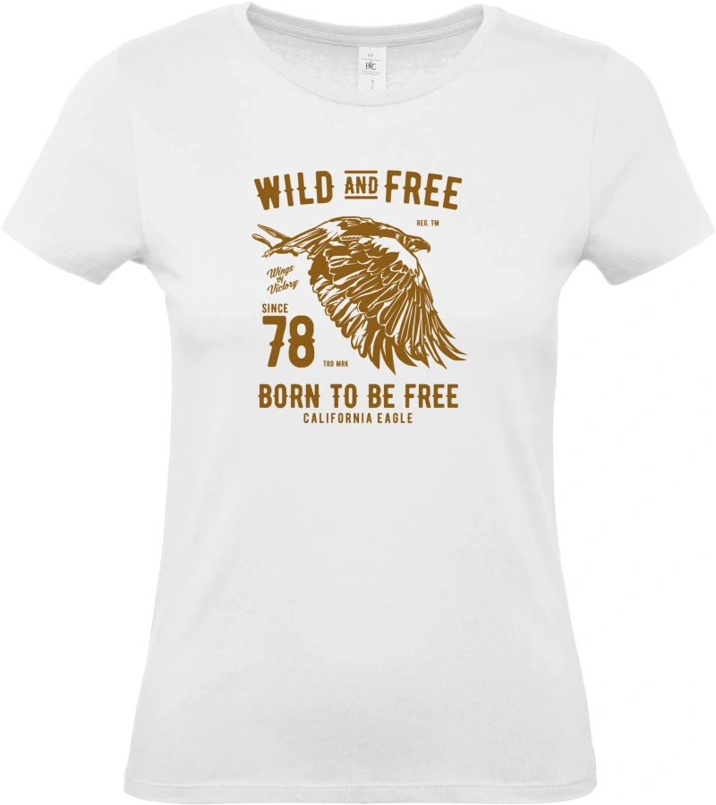 Dámské tričko Wild And Free