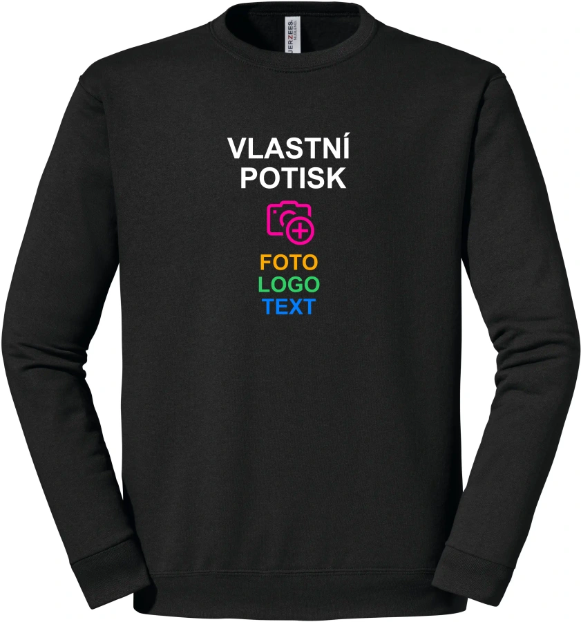 Mikina unisex klasická