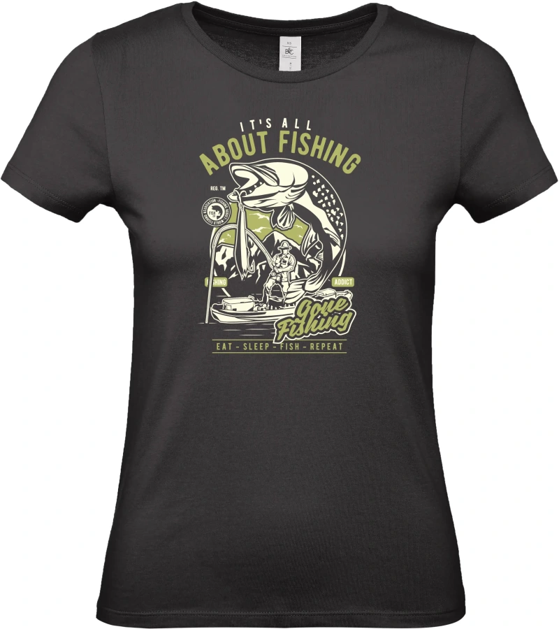 Dámské tričko All About Fishing