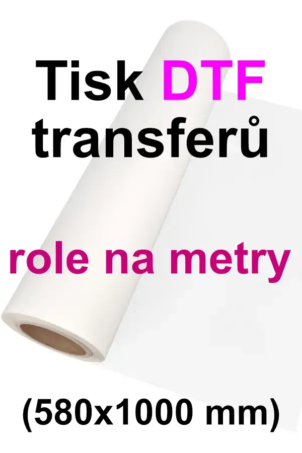 DTF potisk transférové fólie na roli