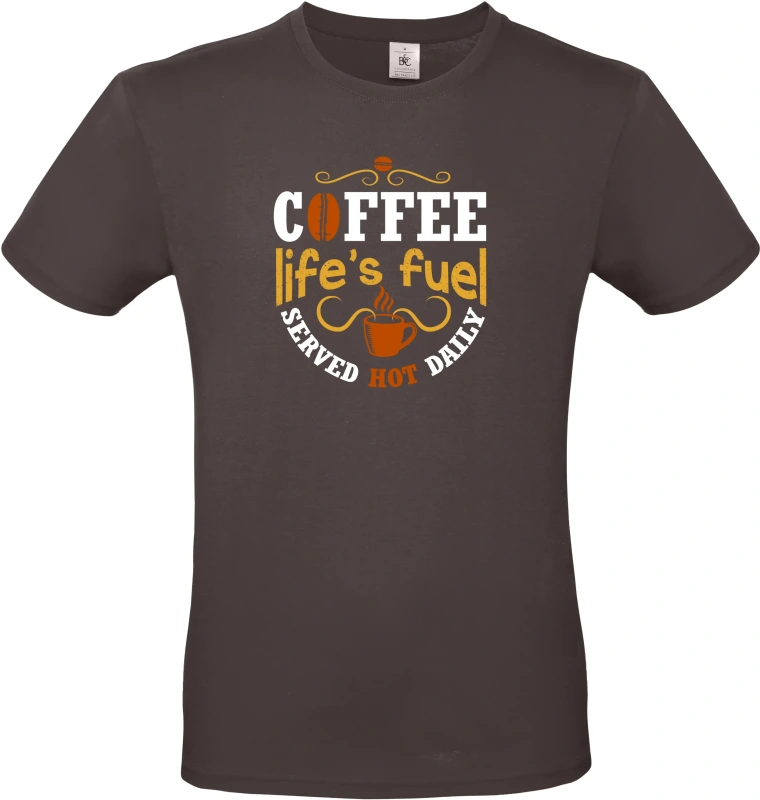 Pánské tričko Fuel coffee 1