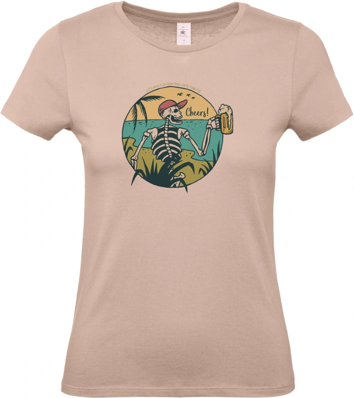 Dámské tričko Cheers Skull 2