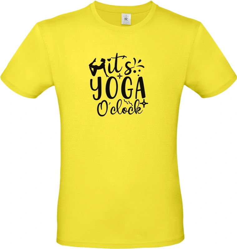 Pánské tričko It's Yoga O'clock