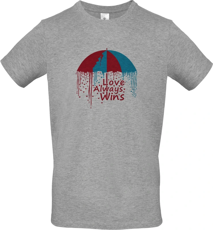 Pánské tričko Love Always Wins 3