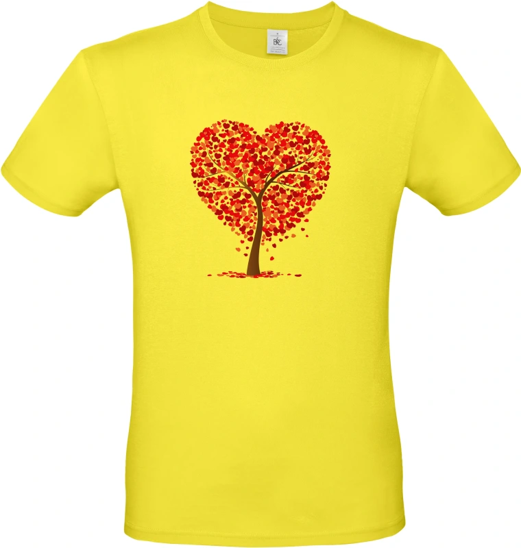 Pánské tričko Srdcový strom 1