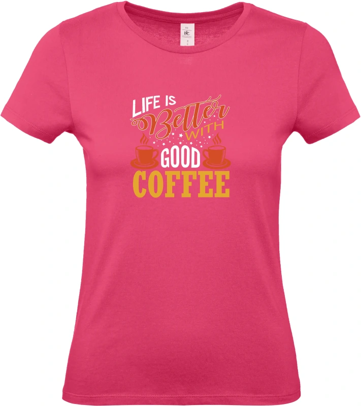 Dámské tričko Good coffee 5