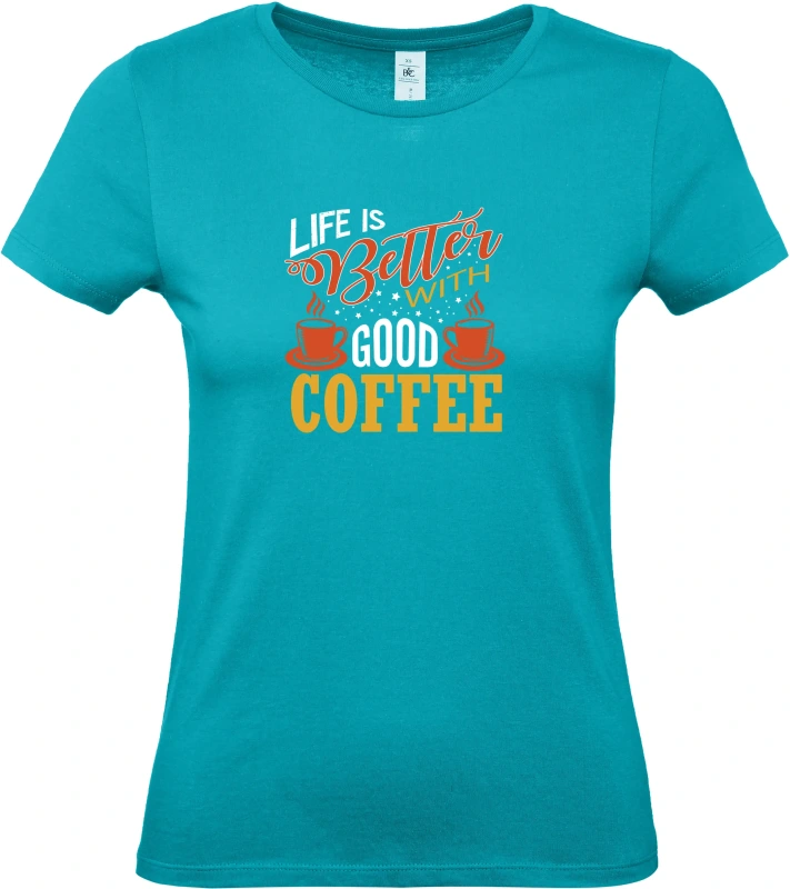 Dámské tričko Good coffee 6
