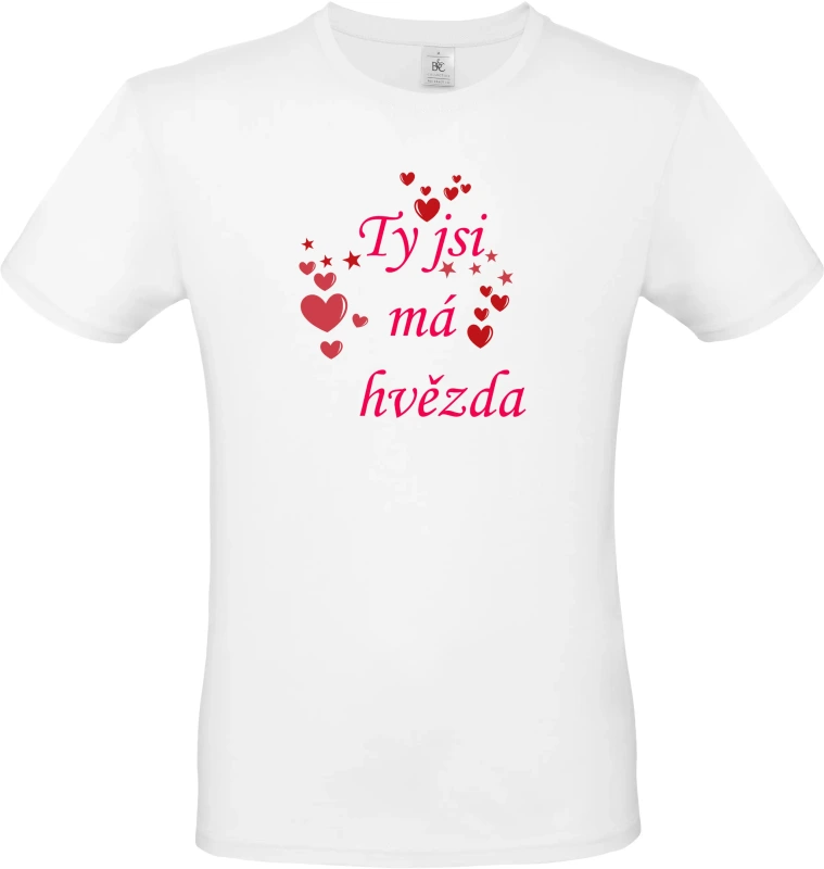 Pánské tričko Ty jsi má hvězda