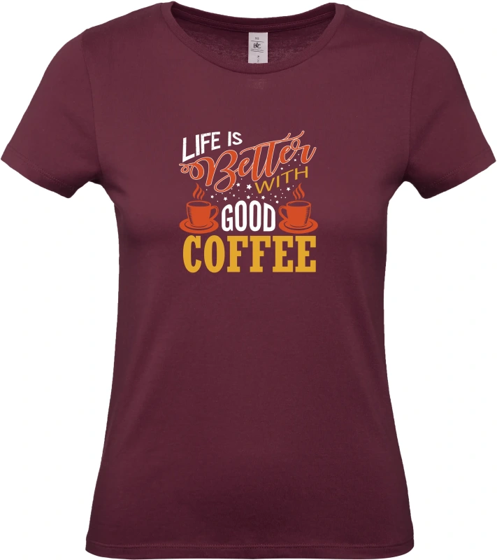 Dámské tričko Good coffee 7
