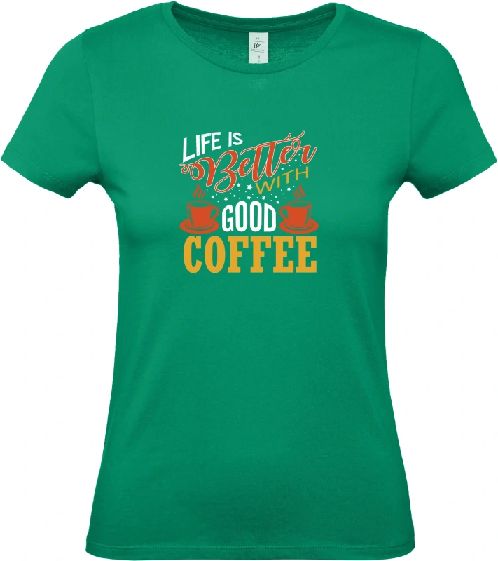 Dámské tričko Good coffee 3