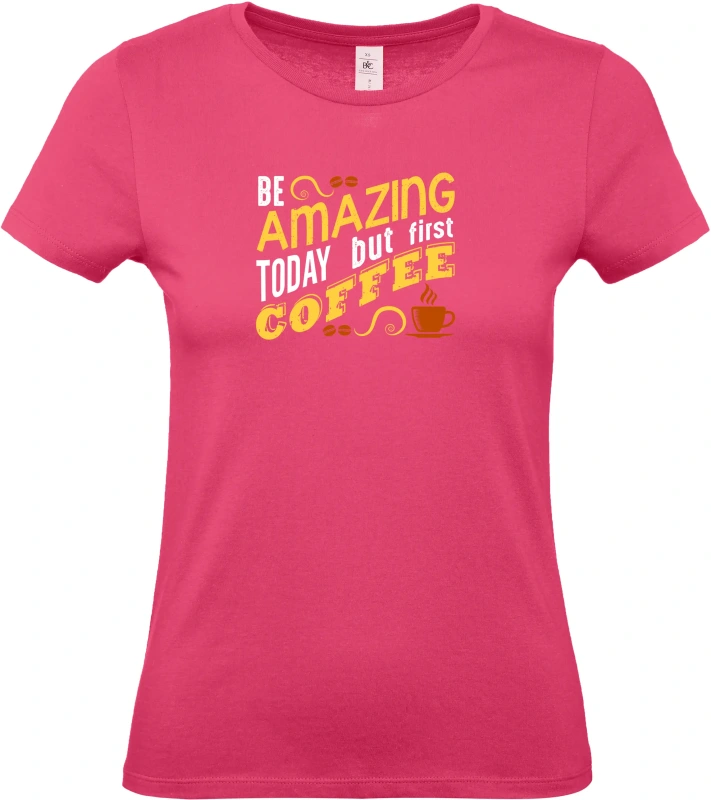 Dámské tričko Amazing coffee 4