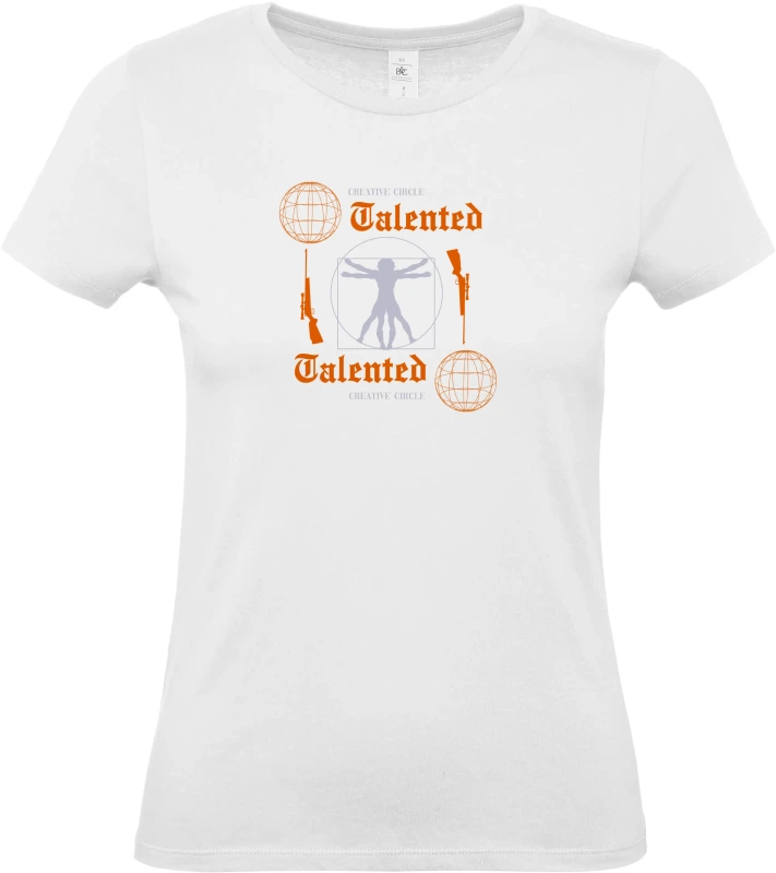 Dámské tričko Creative Circle Talented