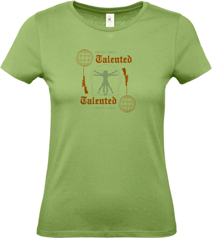 Dámské tričko Creative Circle Talented 2