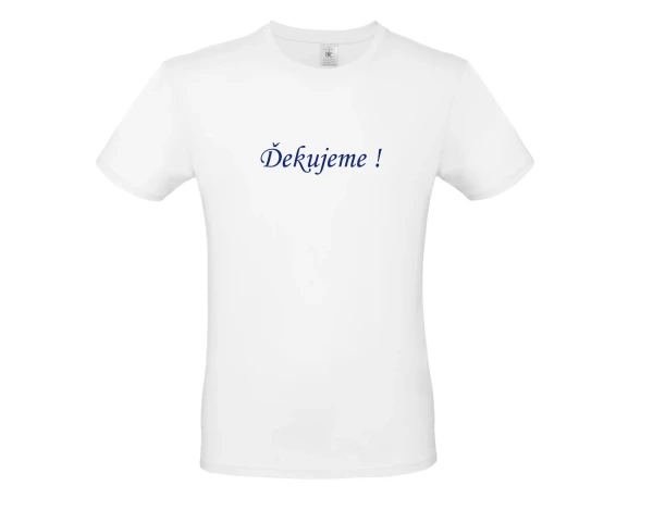 Pánské tričko Ďekujeme 2