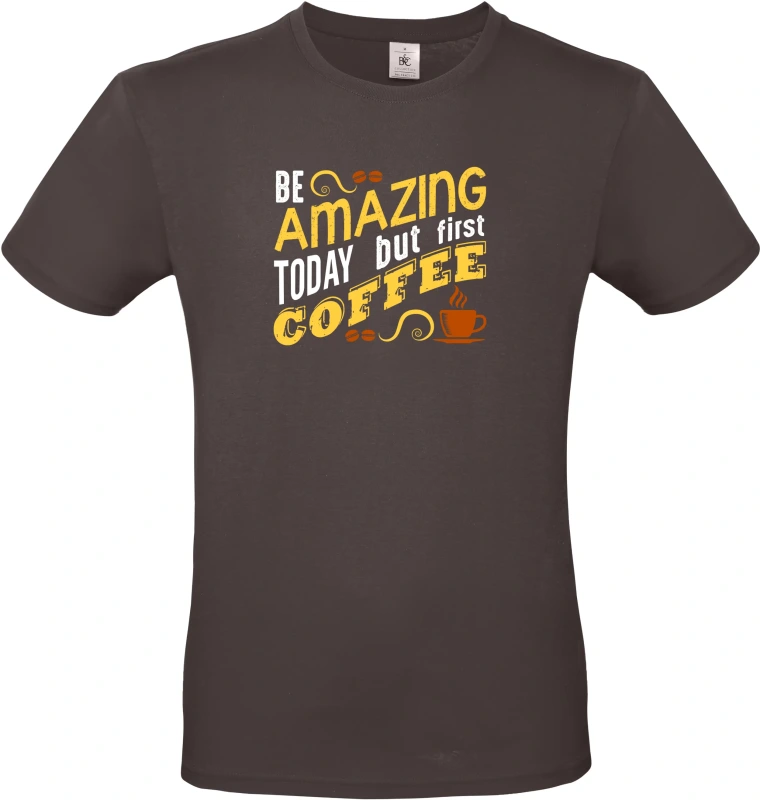 Pánské tričko Amazing coffee 1