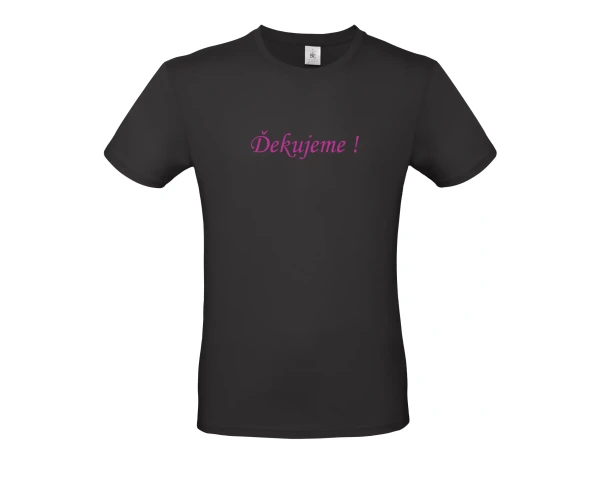 Pánské tričko Ďekujeme 5