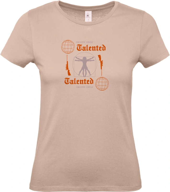 Dámské tričko Creative Circle Talented 4