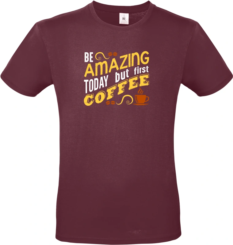 Pánské tričko Amazing coffee 5