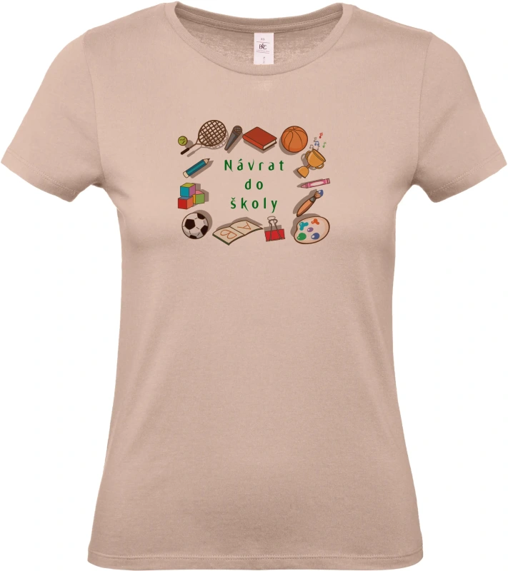 Dámské tričko Návrat do školy 5