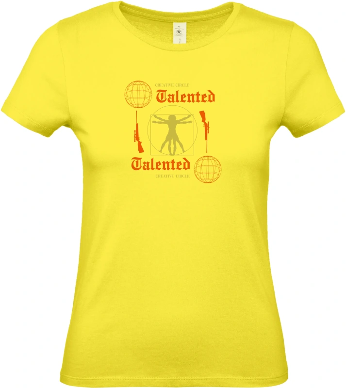 Dámské tričko Creative Circle Talented 1