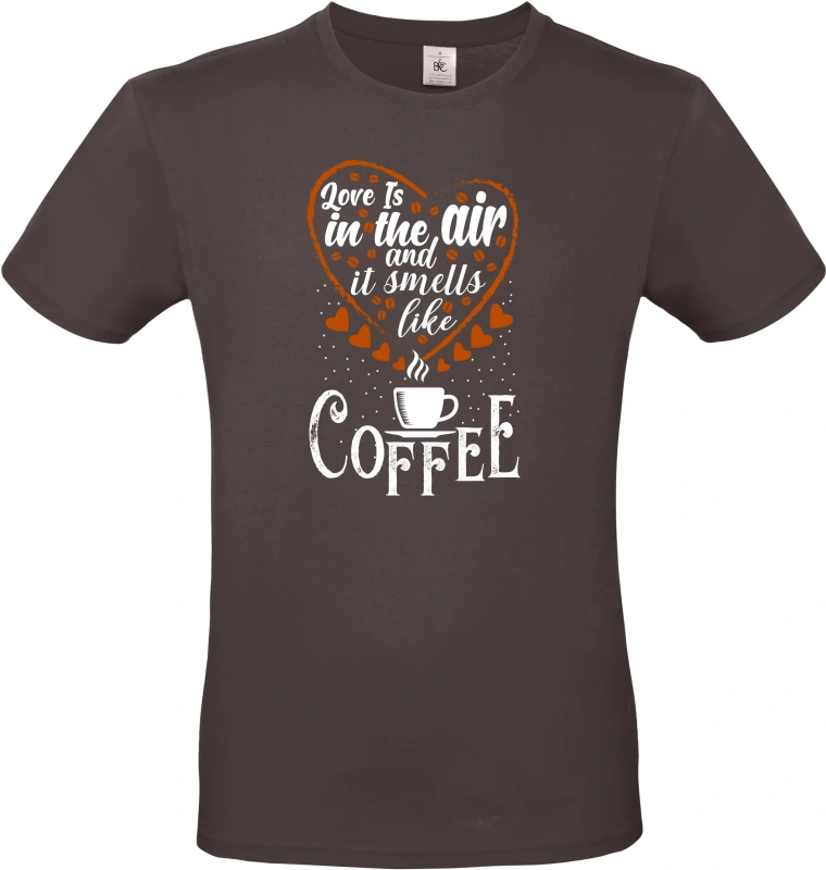 Pánské tričko Smells coffee 1