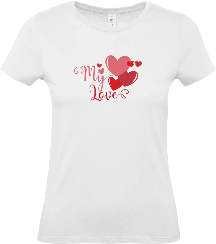 Dámské tričko My Love