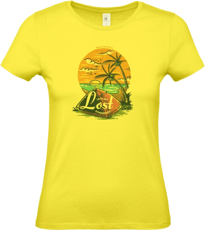 Dámské tričko Beach Camping 1