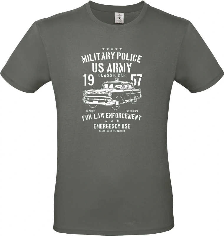 Pánské tričko Army Classic Car