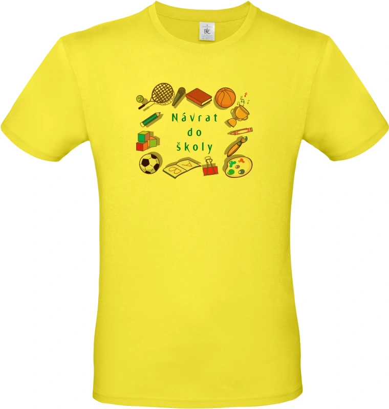 Pánské tričko Návrat do školy 1