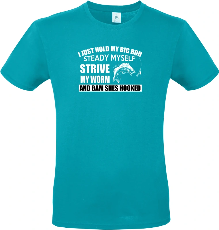 Pánské tričko I Just Hold My Big Rod 7