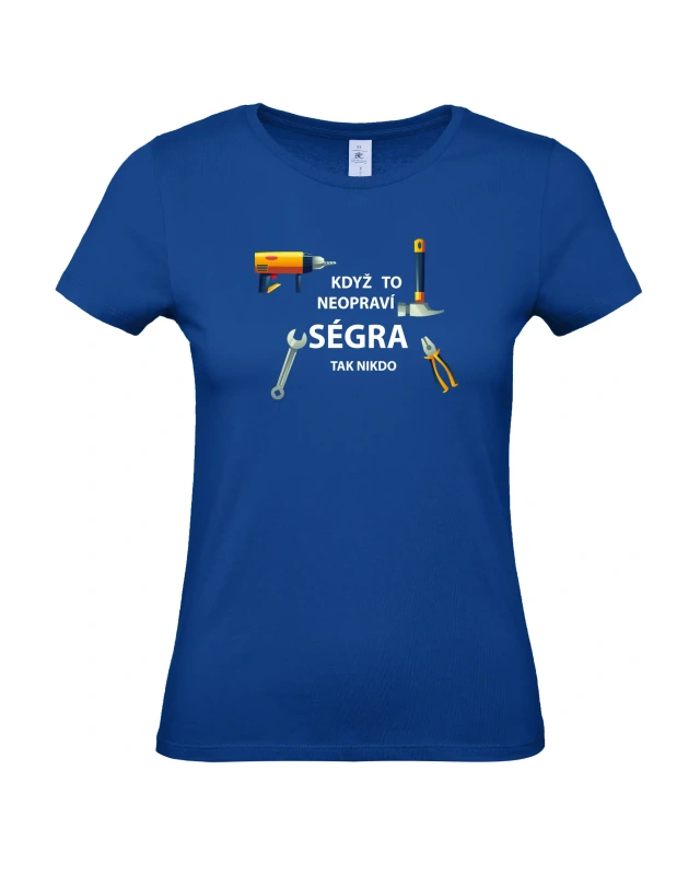 Dámské tričko Když to neopraví ségra 5