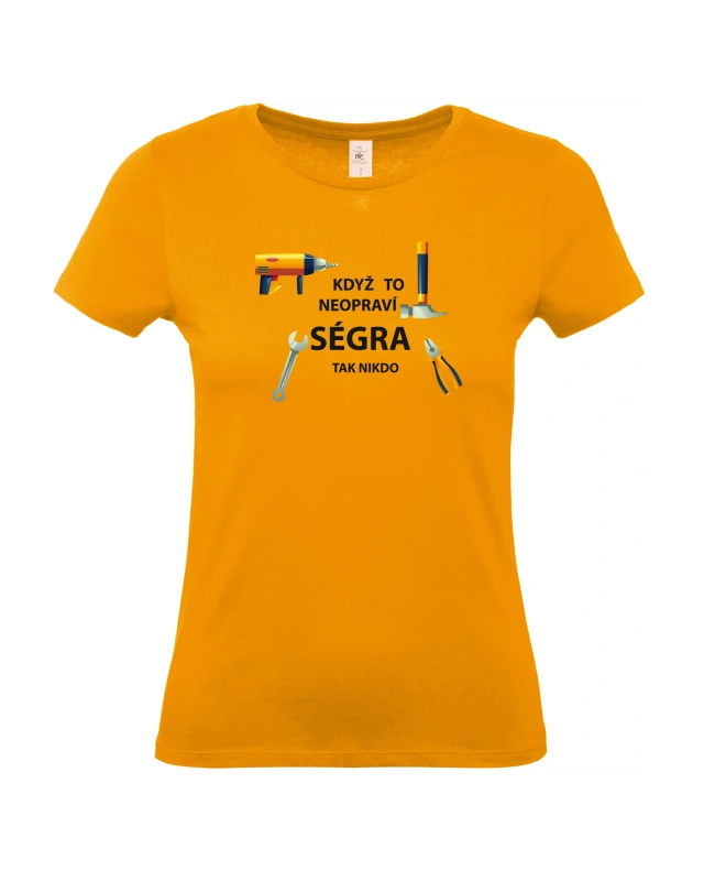 Dámské tričko Když to neopraví ségra 7