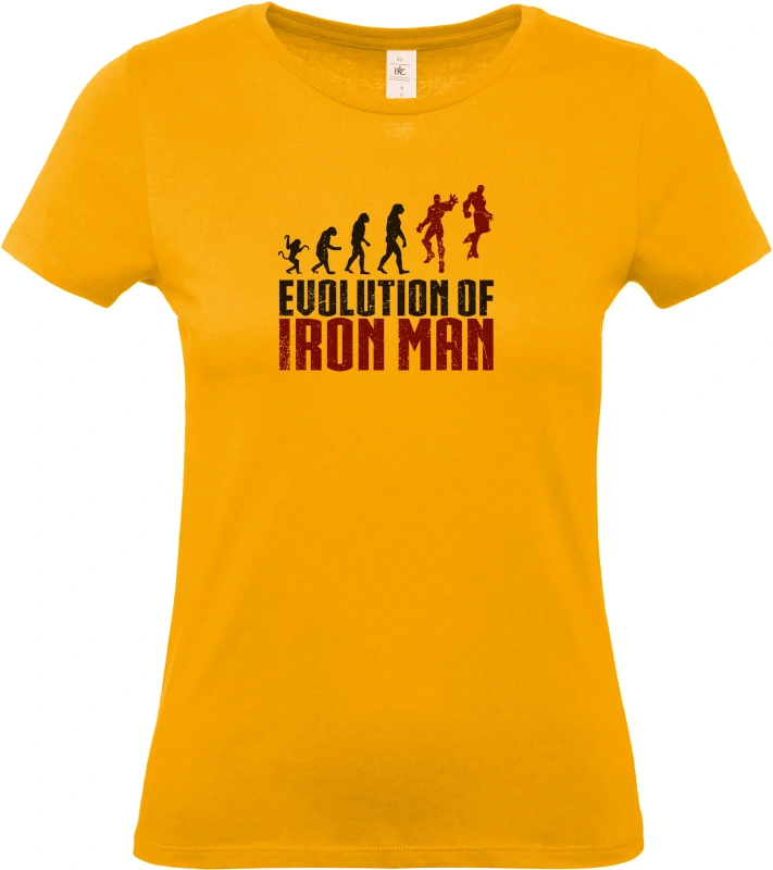 Dámské tričko EVOLUTION OF IRON MAN 2