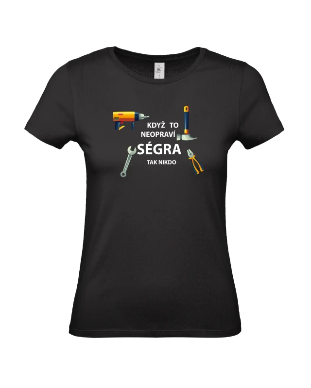 Dámské tričko Když to neopraví ségra