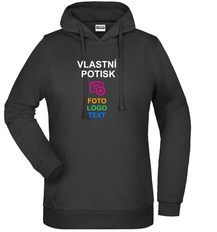 Dámská mikina s kapucí