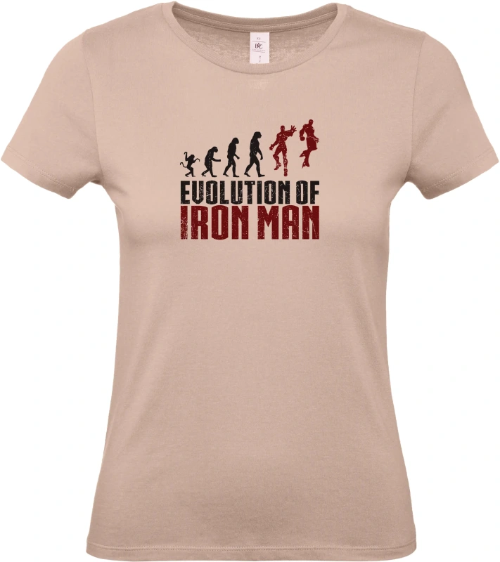 Dámské tričko EVOLUTION OF IRON MAN 5
