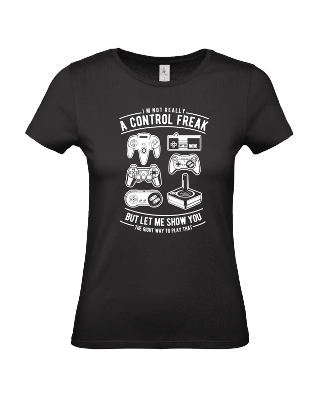 Dámské tričko A Control Freak