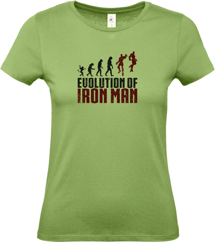 Dámské tričko EVOLUTION OF IRON MAN 3
