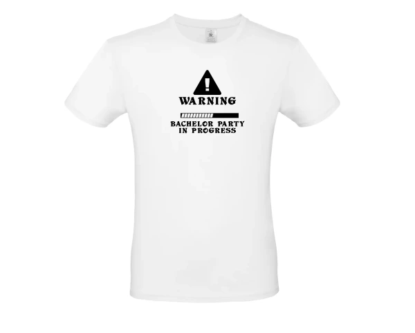 Pánské tričko Warning