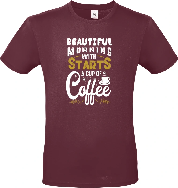 Pánské tričko Starts coffee 6